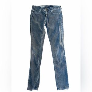 AG faded black jeggings skinny jeans stretchy 28